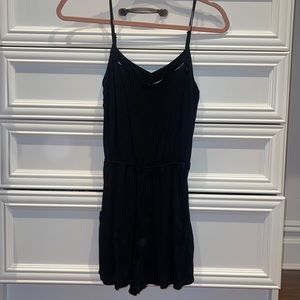 Plain black romper!